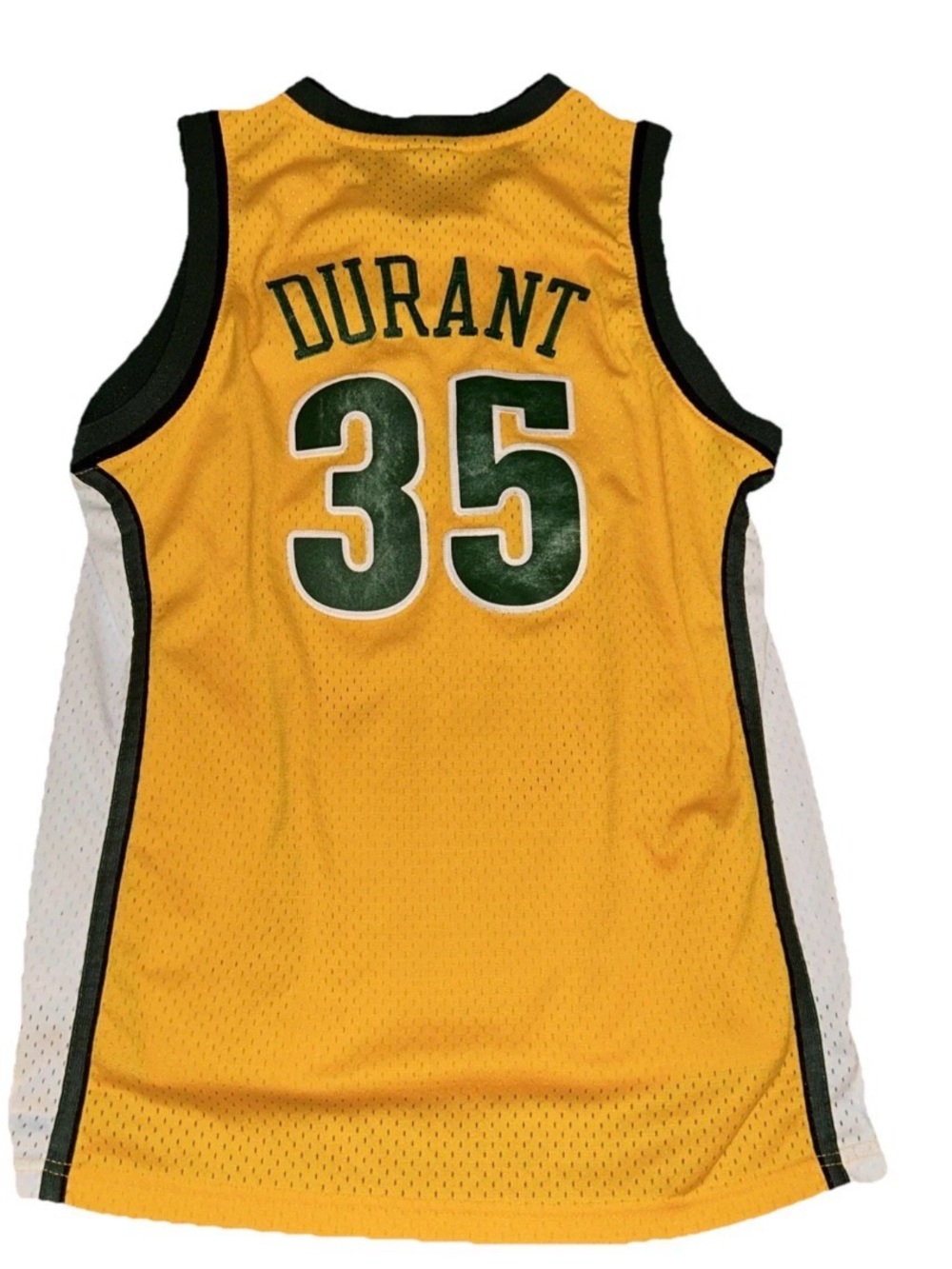 Adidas Kevin Durant 35 Jersey Youth  Size Large Seattle Super Sonics Length+2